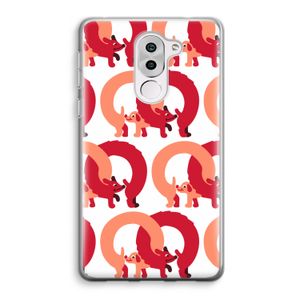 Dogs: Honor 6X Transparant Hoesje
