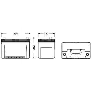 Exide Accu EA954