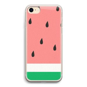 Watermeloen: iPhone 7 Transparant Hoesje