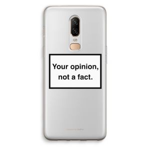 Your opinion: OnePlus 6 Transparant Hoesje