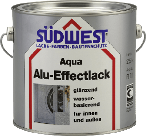 sudwest alu-effect aqua kleur 750 ml