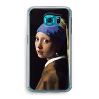 The Pearl Earring: Samsung Galaxy S6 Transparant Hoesje