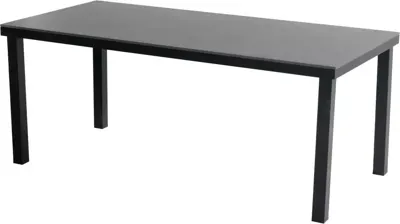 Hartman dining tuintafel comino floating top 180x90x75cm carbon black