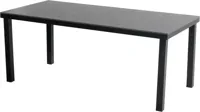 Hartman dining tuintafel comino floating top 180x90x75cm carbon black
