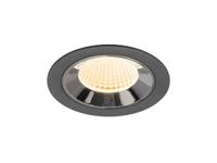 SLV InbouwspotNuminos M zwart/chroom 2700K - 40gr - 1009600