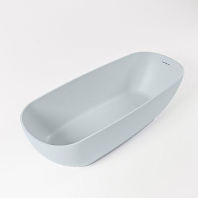 Vrijstaand bad Mondiaz Rock | 170x70 cm | Solid surface | Ovaal | Clay