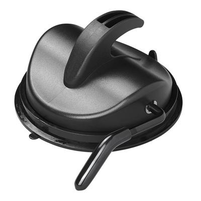 Proplus Ophanghaak met zuignap - zwart - D12 cm - max 15 kilo