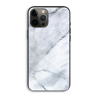 Witte marmer: iPhone 12 Pro Max Biologisch afbreekbaar hoesje