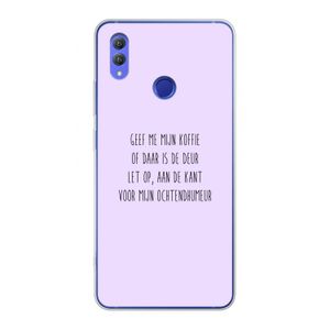 Ochtendhumeur: Honor Note 10 Transparant Hoesje