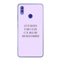 Ochtendhumeur: Honor Note 10 Transparant Hoesje Ochtendhumeur: Honor Note 10 Transparant Hoesje