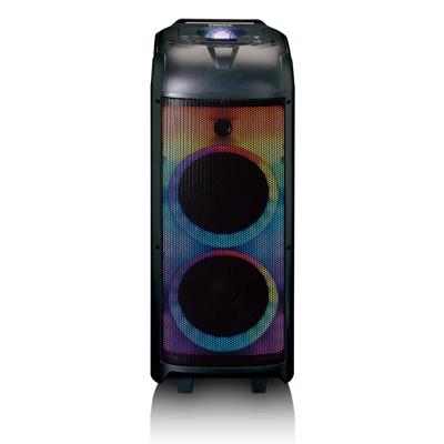 LENCO PA-260BK - PA met front LED verlichting en disco bal LENCO PA-260BK - PA met front LED verlichting en disco bal