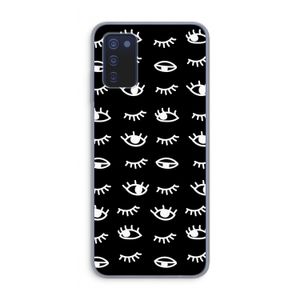 Eye pattern #3: Samsung Galaxy A03s Transparant Hoesje
