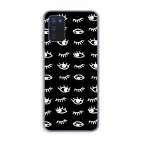 Eye pattern #3: Samsung Galaxy A03s Transparant Hoesje