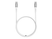 TRONIC Laadkabel 1 m (USB-C - USB-C wit)