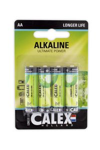 Alkaline penlite aa 1,5v lr6, blister 4 stuks - Calex