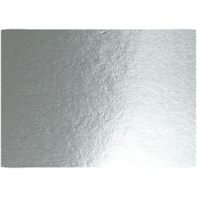Creativ Company Metallic foliekarton, a4, vel 210x297 mm, 280 gr, zilver, 10 vel/ 1 doos