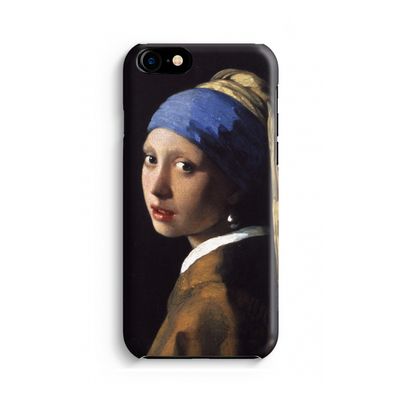 The Pearl Earring: Volledig geprint iPhone SE 2020 Hoesje
