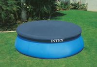 Intex afdekzeil Easy zwembad 220 cm vinyl donkerblauw - thumbnail