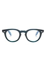 Cutler & Gross lunettes de vue 1405 à monture ronde - Bleu