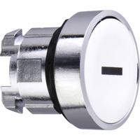 Schneider Electric ZB4BA131 ZB4BA131 Terugstelbaar (Ø) 22 mm I Chroom, Wit 1 stuk(s)