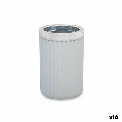 Glas Berilo 3436-2 Grijs Plastic 7,5 x 11,5 x 7,5 cm (16 Stuks)