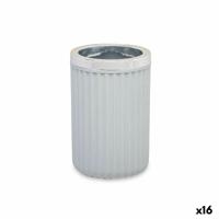 Glas Berilo 3436-2 Grijs Plastic 7,5 x 11,5 x 7,5 cm (16 Stuks)