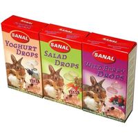 Sanal Knaagdier 3-pack drops yogurt / salad / wild berry - thumbnail