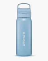 LifeStraw Go 2.0 Stainless Steel Water Filter Bottle - 700 ml - Icelandic Blue - thumbnail