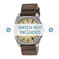 Diesel horlogeband DZ1622 Leder Bruin 24mm + bruin stiksel - thumbnail