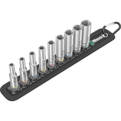 Wera Belt A Deep 1 Doppenset, 1/4" dopsleutel