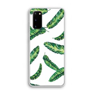 Lange bladeren: Samsung Galaxy S20 Transparant Hoesje