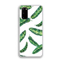 Lange bladeren: Samsung Galaxy S20 Transparant Hoesje