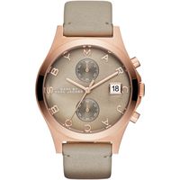 Horlogeband Marc by Marc Jacobs MBM1397 Leder Taupe 18mm