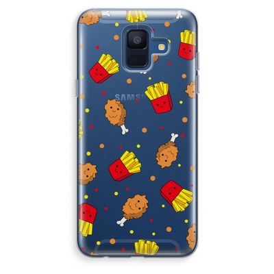 Chicken 'n Fries: Samsung Galaxy A6 (2018) Transparant Hoesje