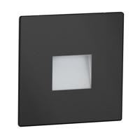 Trapverlichting Zwart vierkant binnen en buiten Warm wit 3000k 3 kleuren