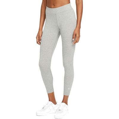 Sportleggings voor Dames NSW ESSNT 7/8MR LGGNG Nike CZ8532 063 Grijs - Maat: M