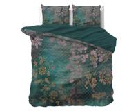 Sleeptime Raddison Flower Groen 200 x 200/220 cm