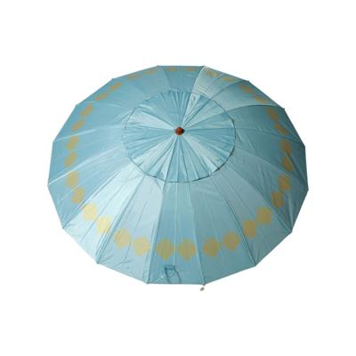 Strandparasol Blauw Ø 240 cm SPF50+