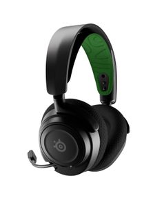 Steelseries Arctis Nova 7X Over Ear headset Gamen Bluetooth, Radiografisch Stereo Zwart, Groen Ruisonderdrukking (microfoon) Headset, Volumeregeling, Microfoon