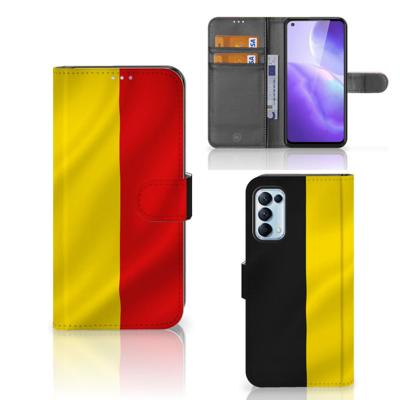OPPO Find X3 Lite | Bookstyle Case | Belgische Vlag