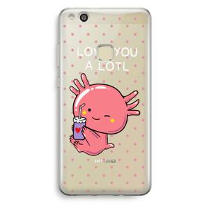 Love You A Lotl: Huawei Ascend P10 Lite Transparant Hoesje