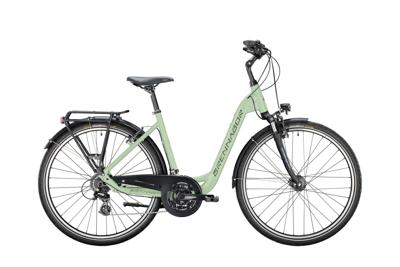 BRENNABOR trekkingfiets "t-40" mod. 24 bike brennab.t-40 28/45 wave 24sp green/black