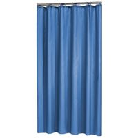 Douchegordijn Sealskin Madeira 100% Polyester 180x200 Blauw