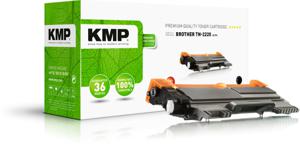 KMP Toner vervangt Brother TN-2220, TN2220 Compatibel Zwart 5200 bladzijden B-T97 1257,5000