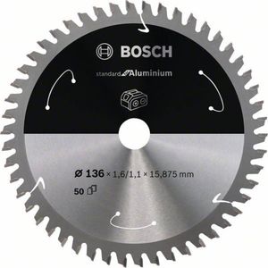 Bosch Accessories Bosch Power Tools 2608837753 Cirkelzaagblad 136 x 15.875 mm Aantal tanden: 50 1 stuk(s)