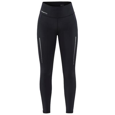 Craft ADV Essence Run tights hardloopbroek zwart dames