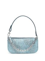 BY FAR mini sac Rachel en jean - Bleu