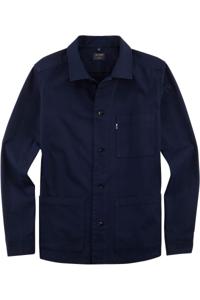 OLYMP Casual Overshirt Overshirt koninklijk, Effen