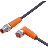 ifm Electronic EVC261 Verbindingskabel Aantal polen (sensoren): 3, 4 Stekker, recht, Bus, haaks 0.6 m 1 stuk(s)