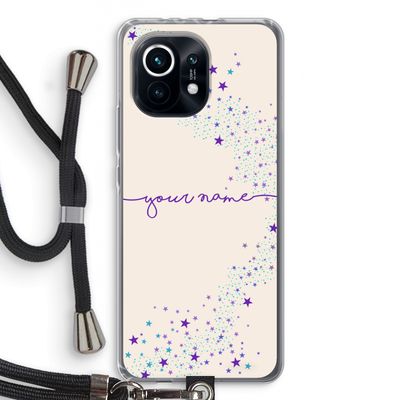Sterren: Xiaomi Mi 11 Transparant Hoesje met koord